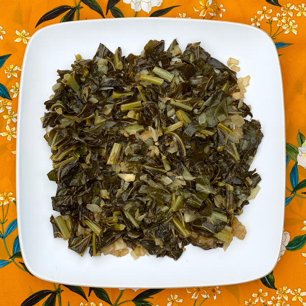 Vinegar Braised Collard Greens - Local Roots NYC