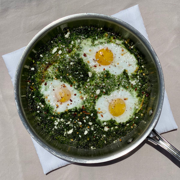 Kale Shakshuka - Local Roots NYC