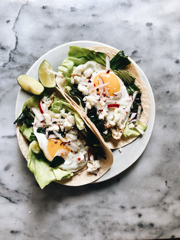 Veggie Breakfast Tacos - Local Roots NYC