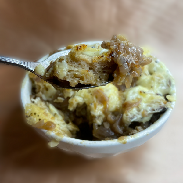 Vegetarian French Onion Soup - Local Roots NYC
