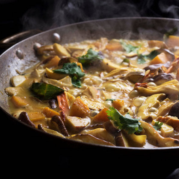 Winter Squash and Wild Mushroom Curry