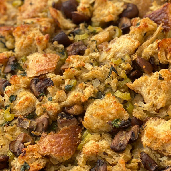 Rustic Mushroom Stuffing