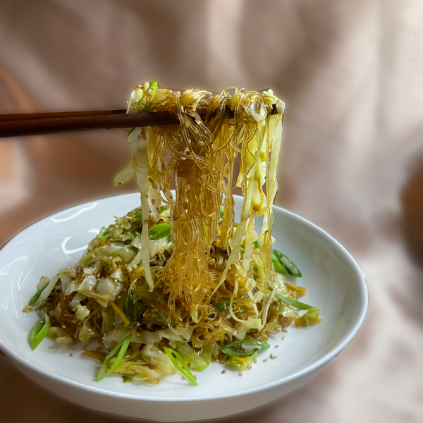 Arrowhead Cabbage Vermicelli Stir-Fry