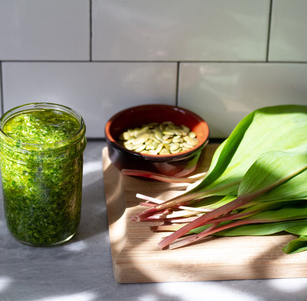 Ramp, Radish Top, and Pepita Pesto