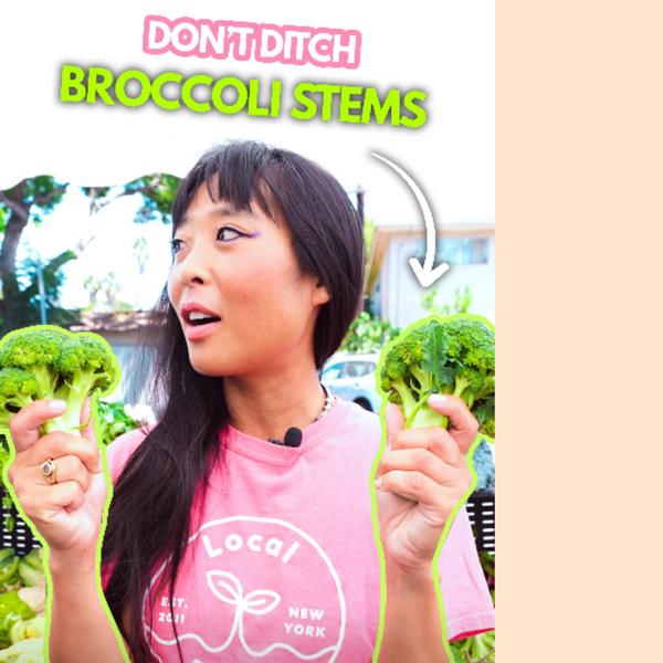 Don't Ditch Broccoli Stems - Local Roots NYC