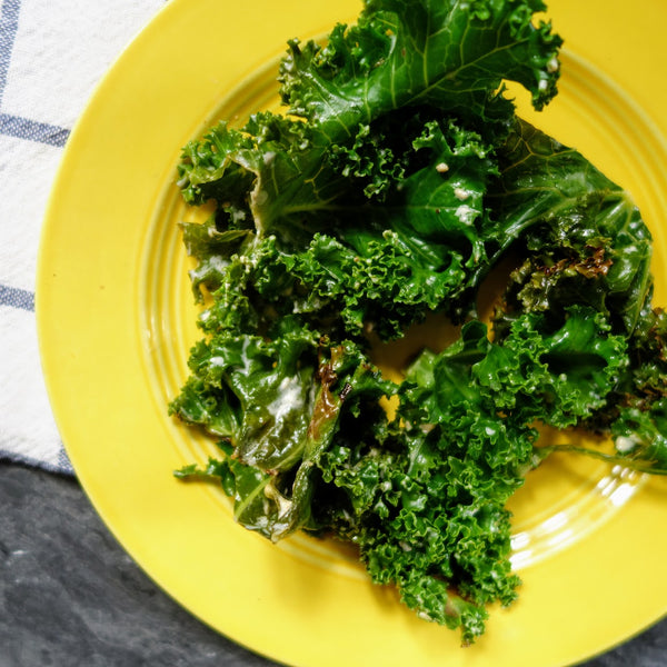 Sautéed Kale with Spicy Chipotle Mayo