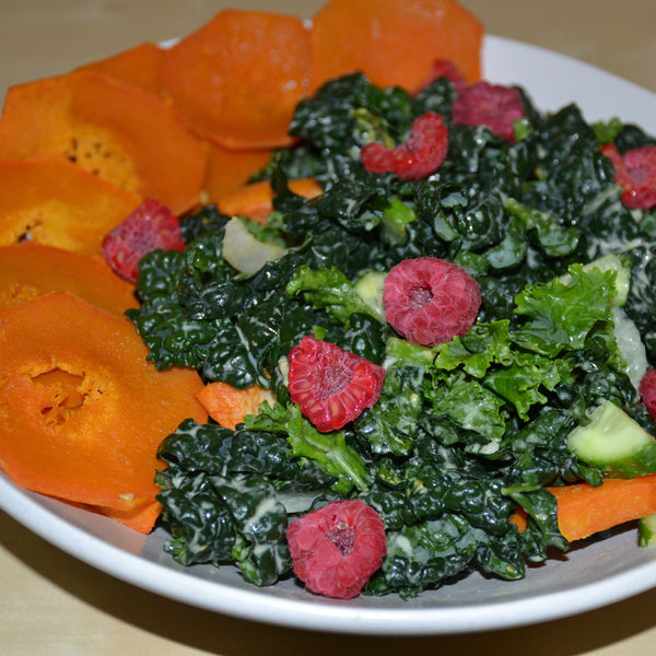 Hearty Fall Squash and Berry Salad