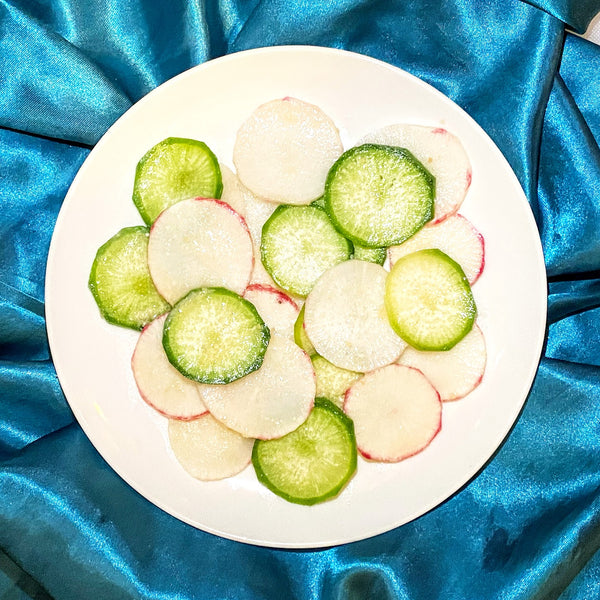 Daikon Pickles with Miso and Ginger