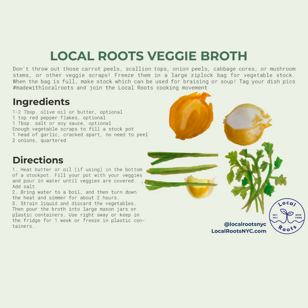 Sustainable Cooking Tip: Make Veggie Broth