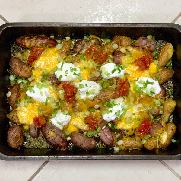 Loaded Fingerling Potatoes