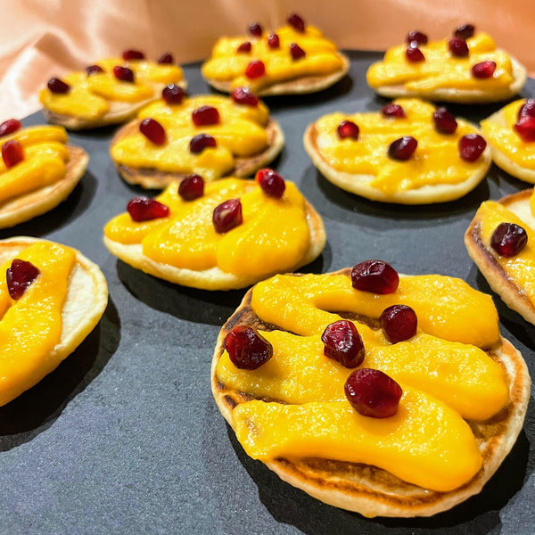 Butternut Squash Blini Canapes