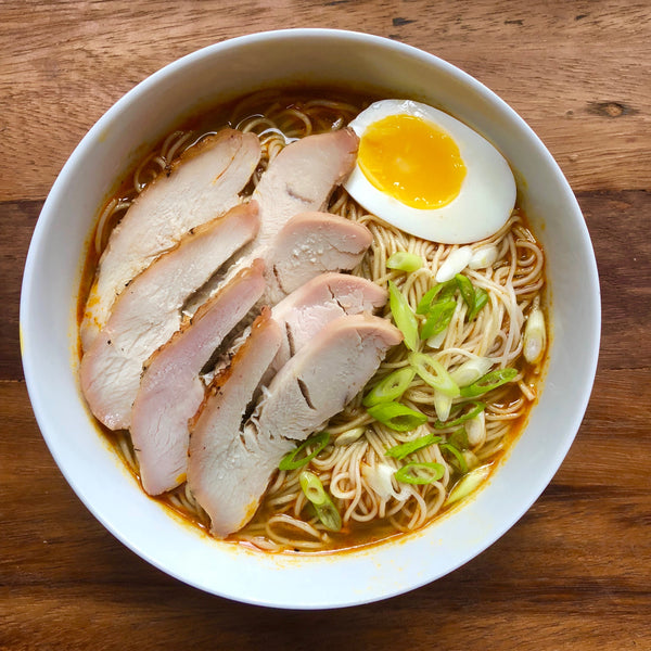 Leftover Turkey Curry Ramen