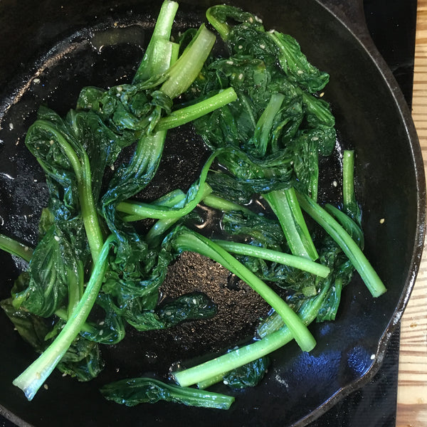 Sautéed Tatsoi