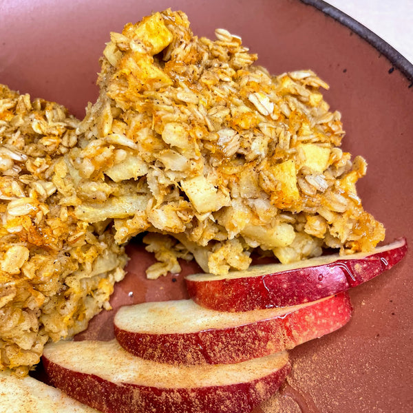 Carrot & Apple Baked Oatmeal