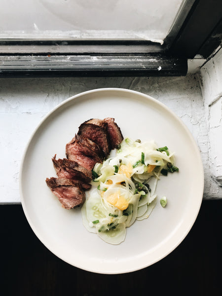 Cucumber, Orange & Fennel Slaw