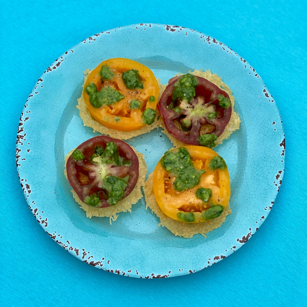 Tomato Polenta Stacks