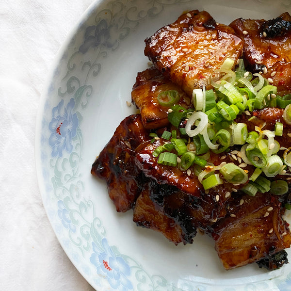 Spicy Korean Pork Belly