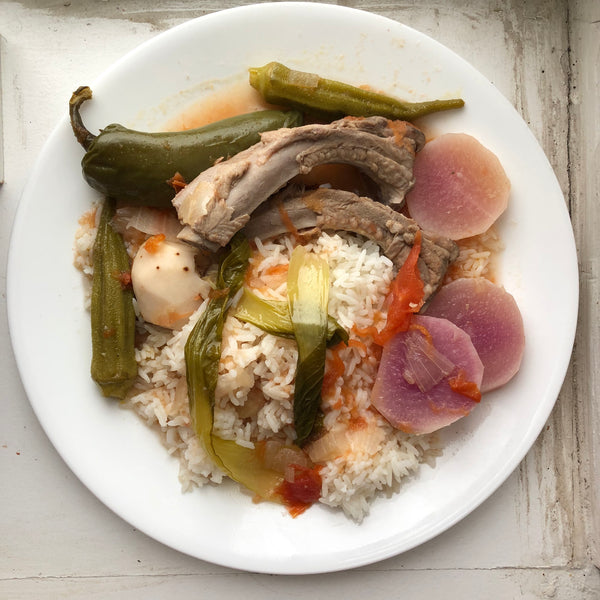 Pork Sinigang (Filipino Sour Tamarind Soup)