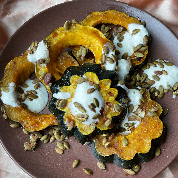 Fall Acorn Squash Dessert