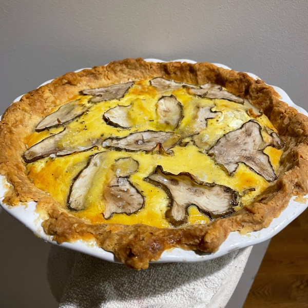 Jerusalem Artichoke Quiche