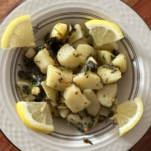 Lebanese Style Sunchokes