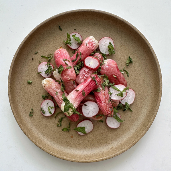 Roasted Breakfast Radishes