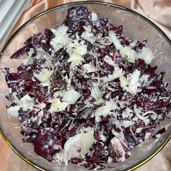 Creamy Truffle Radicchio Salad