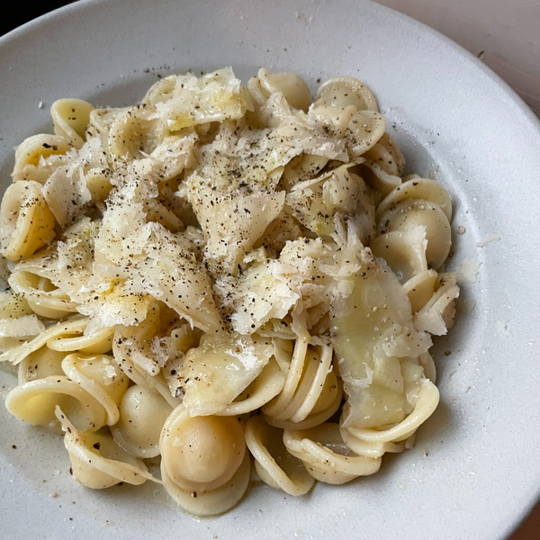 Cheat's Celeriac Cacio e Pepe