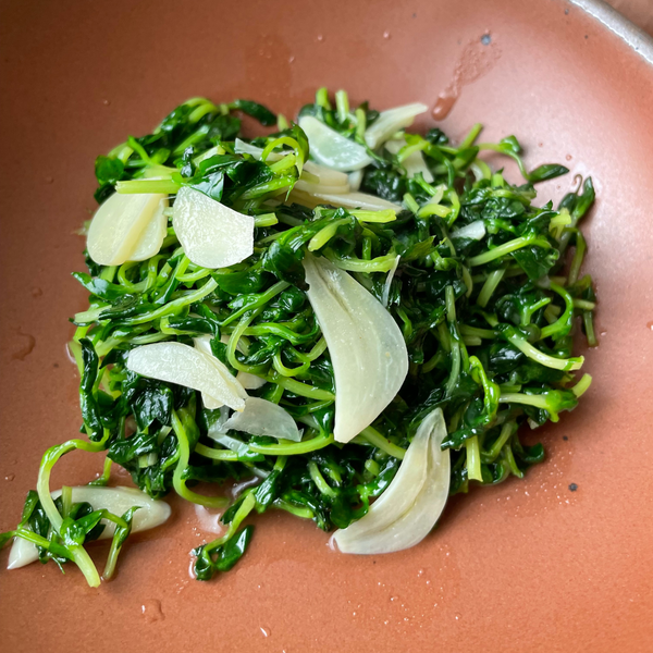 Sautéed Pea Shoots