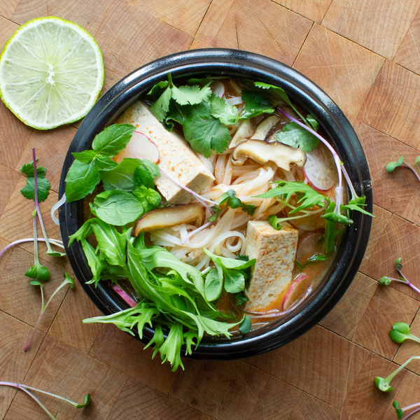 Rice Noodle Veggie Bowls