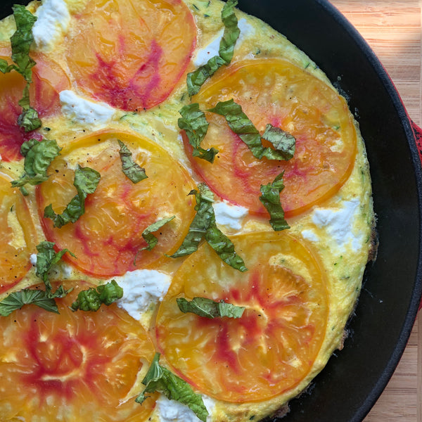 Tie-Dye Frittata