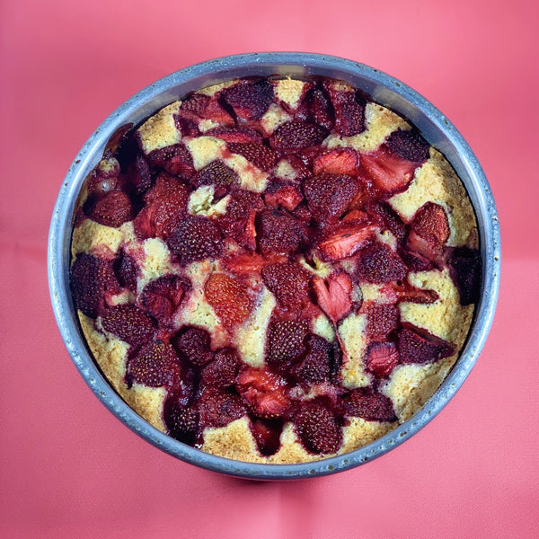 Strawberry & Orange Summer Cake