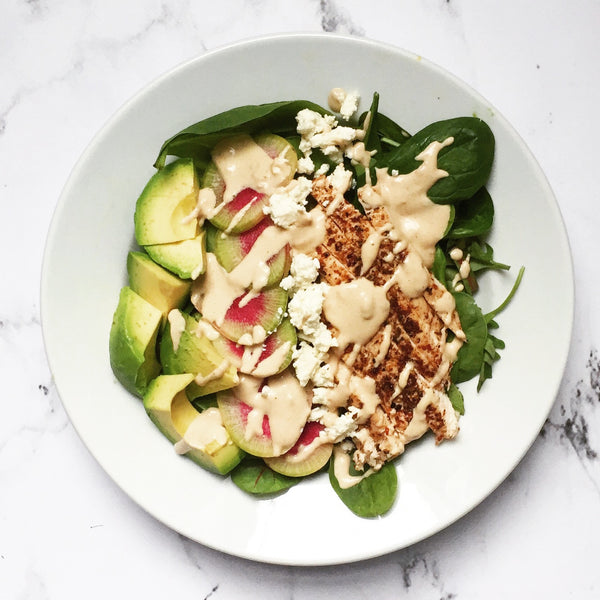 Grilled Sumac Chicken Salad