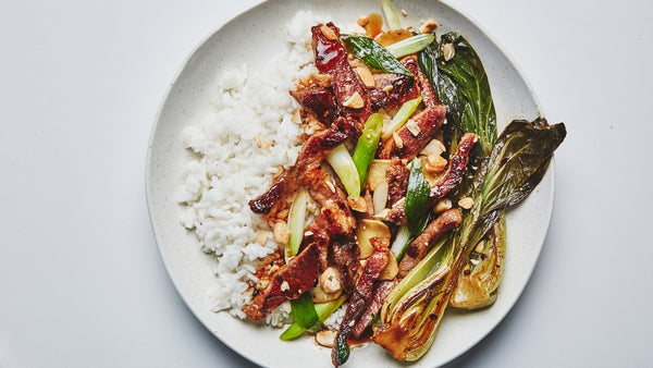 Bok Choy & Pork Chop Stir Fry