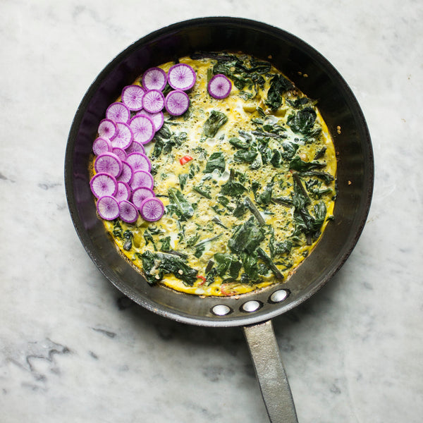 Radish & Shishito Frittata