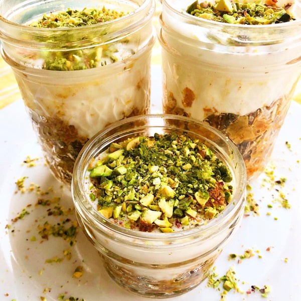 Carrot Halwa Parfait Cups