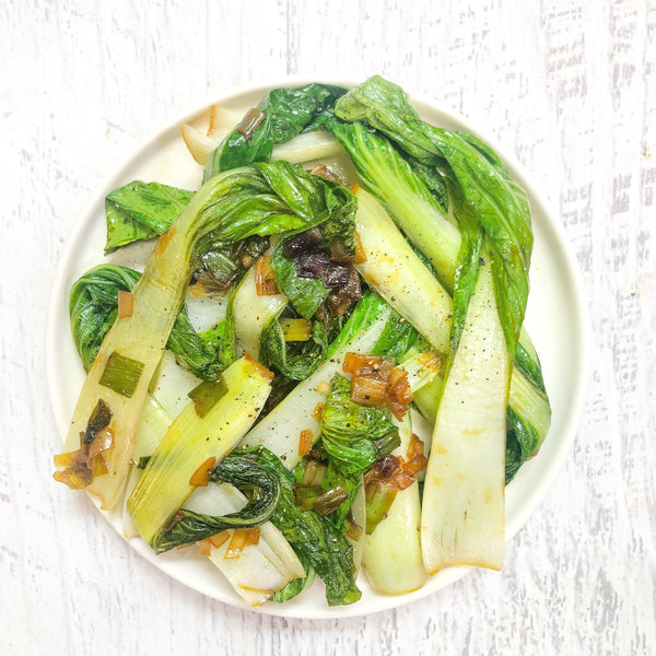 Quick & Easy Sautéed Bok Choy