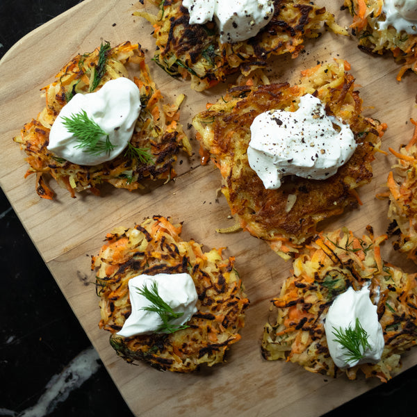 Low Carb Latkes 🥕🥔