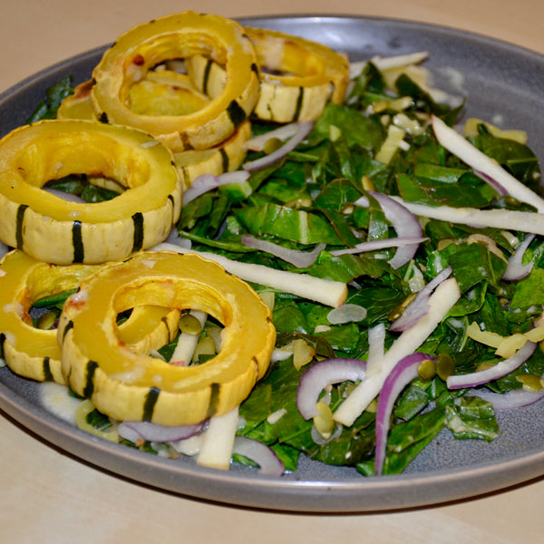 Roasted Delicata Squash Salad